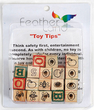 Klocki ABC S - części zamienne do robienia zabawek dla papug DIY lub zabawka do łapki