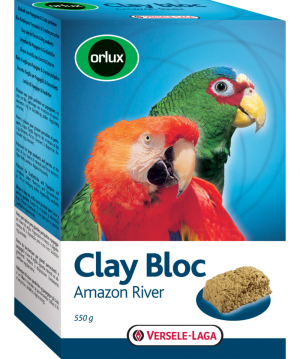 Versele Laga Orlux Clay Bloc Amazon River 550g - kostka gliniana dla papug