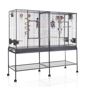 Klatka dla papug Montana New Madeira Duble- podwójna ciemna