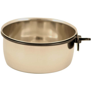 Miseczka metalowa ze stali nierdzewnej M przykręcana 580 ml