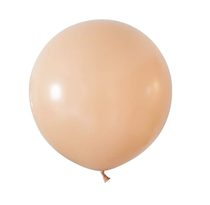 Balony urodzinowe lateksowe brzoskwiniowe urodziny