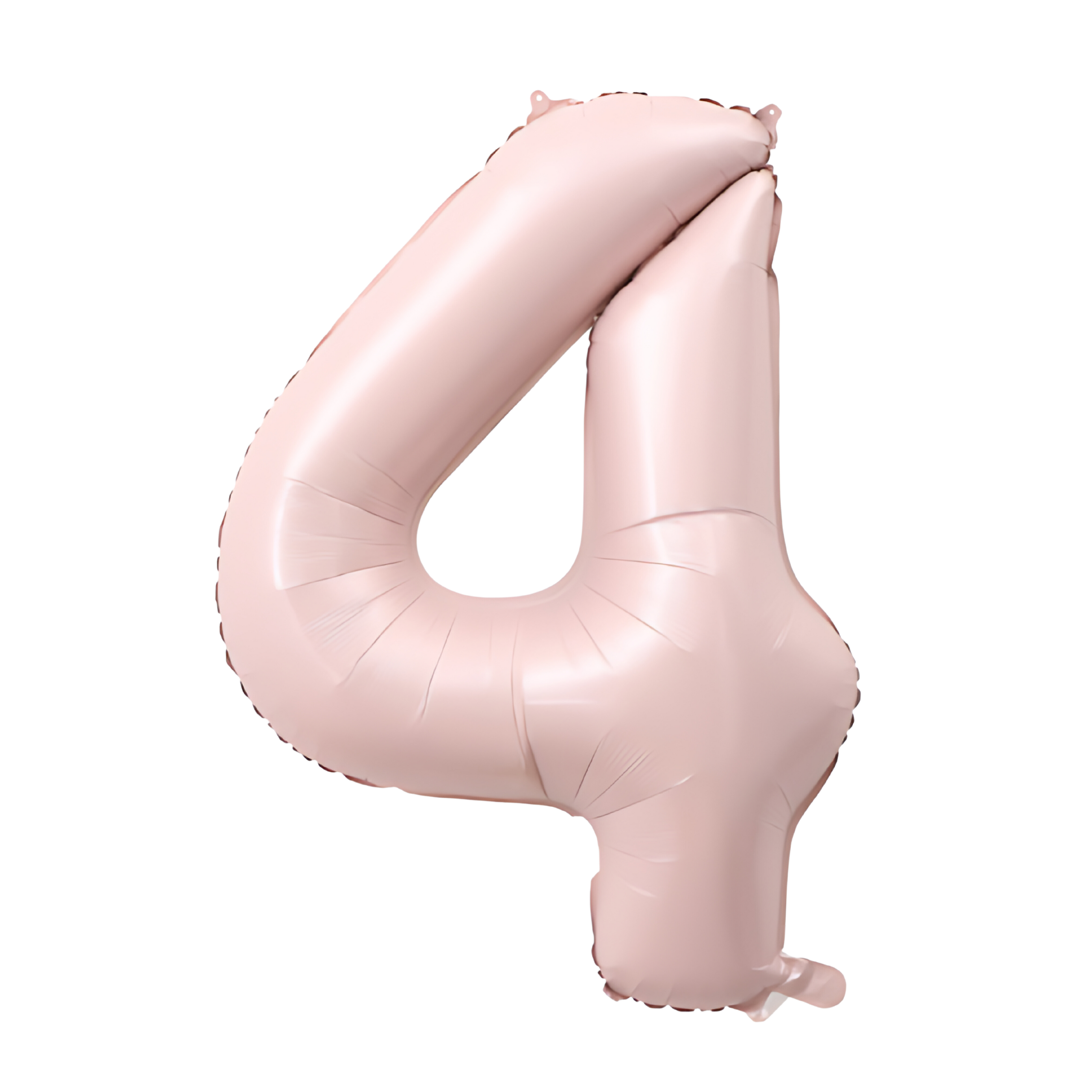 Duża CYFRA balon FOLIOWY 100 cm RÓŻOWA PASTELOWA 4 URODZINY PARTY DEKORACJA