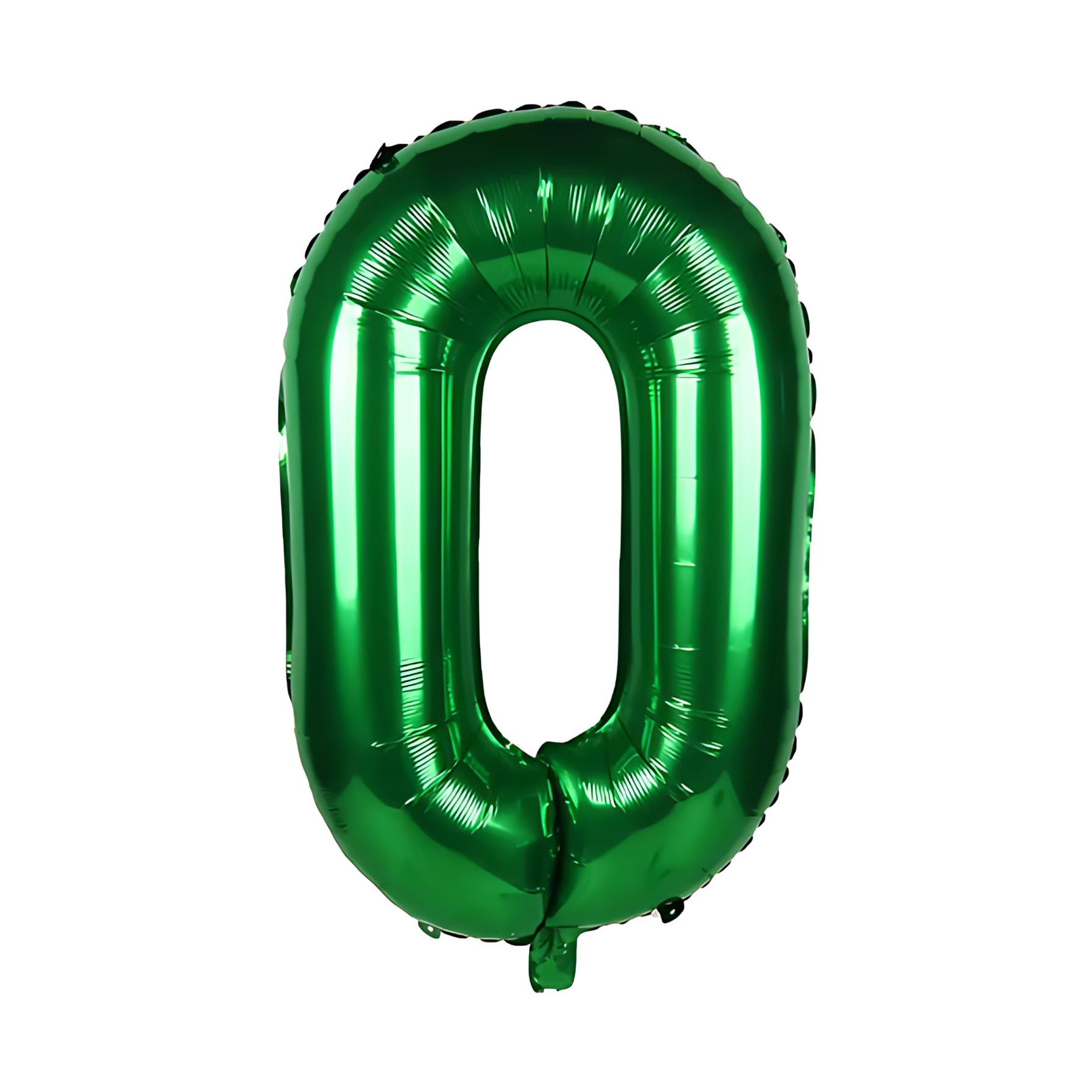 Duża CYFRA balon FOLIOWY 100 cm ZIELONA urodziny 0 URODZINY PARTY DEKORACJA