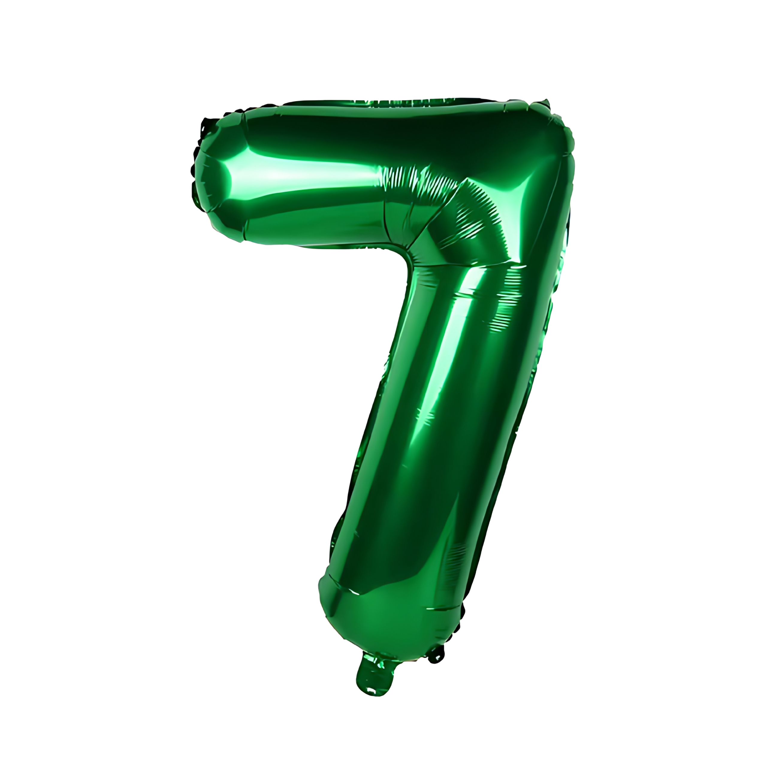 Duża CYFRA balon FOLIOWY 100 cm ZIELONA urodziny 7 URODZINY PARTY DEKORACJA