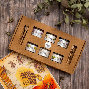 Zestaw 6x250g – wielokwiat, rzepak, spadź, leśny, gryka, lipa