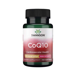 Coenzima Q10 100mg 100 Cápsulas Swanson