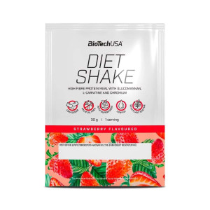 Diet Shake Morango 30gr Biotech Usa