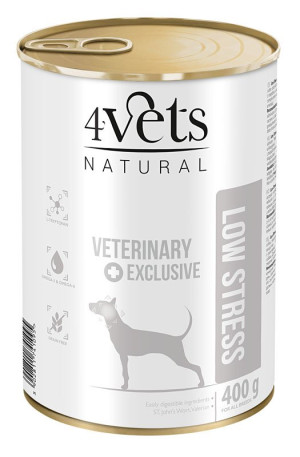 4VETS NATURAL - LOW STRESS NEW DOG 400 G