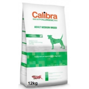 CALIBRA DOG LIFE ADULT MEDIUM BREED LAMB NEW 12 KG 106025