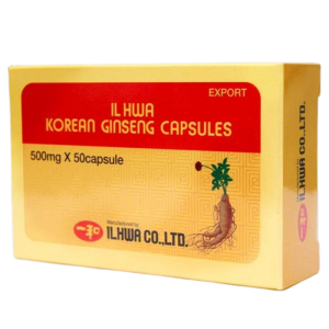 Tongil Ginseng Coreano Il Hwa 50 cápsulas