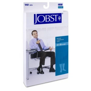 Jobst calcetín compresión normal azul talla P