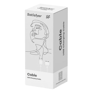 Satisfyer Cable Magnético USB Blanco