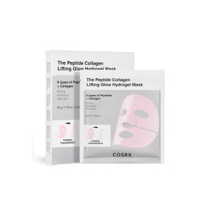 Cosrx Corsx Peptide Collagen Glow Hydrogel Mask 3uds