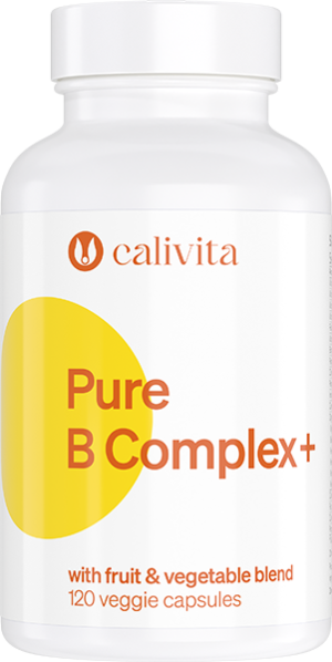 Pure B Complex+ Witaminy z grupy B + CoQ10 + mix organicznych owoców i warzyw