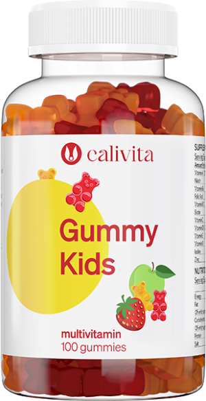 Gummy Kids 100 żelek do żucia Pyszne multiwitaminowe żelki dla dzieci firmy Calivita