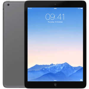 Apple iPad Air Space grey Wifi 32GB Luokka B (Refurbished)