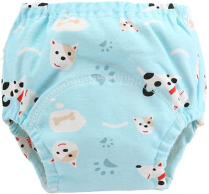 Majtki pieluchy treningowe 12-16 kg model 7 szczeniaczki pieluchomajtki do nauki sikania odpieluchowania dziecka