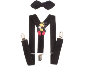 Zestaw muszka i szelki dziecięce