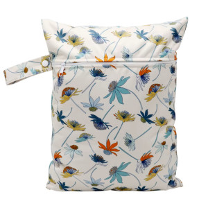 Woreczek na mokre ubrania pieluszki 21x28 cm