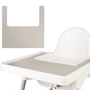 Mata silikonowa podkładka na tackę krzesełka Ikea Antilop light grey