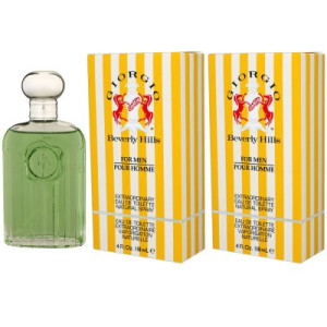 Giorgio Beverly Hills Giorgio Yellow for Men 2 x 118 ml Eau de Toilette EDT Herrenduft
