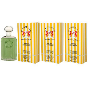 Giorgio Beverly Hills Giorgio Yellow for Men 3 x 118 ml Eau de Toilette EDT Herrenduft