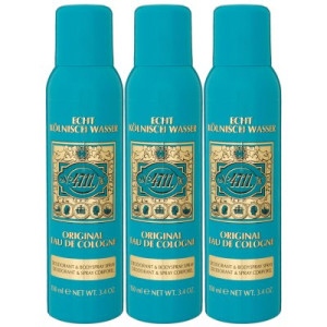 4711 Echt Kölnisch Wasser 3 x 150 ml Deospray Deo Deodorant Unisex