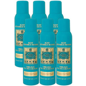 4711 Echt Kölnisch Wasser 6 x 150 ml Deospray Deo Deodorant Unisex