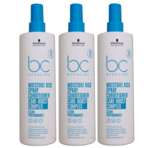 Schwarzkopf Bonacure Moisture Kick 3 x 400 ml Sprühconditioner