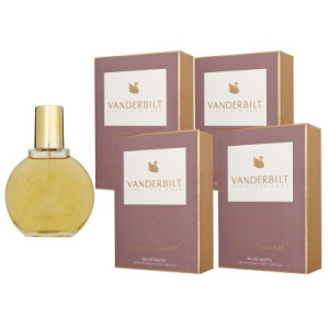 Gloria Vanderbilt 4 x 100 ml Eau de Toilette EDT Damenduft Damen Duft