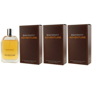 Davidoff Adventure 3 x 100 ml Eau de Toilette EDT Herrenduft Herren Duft