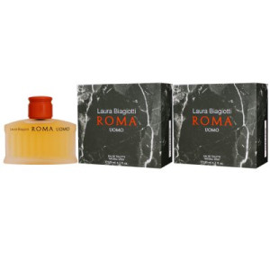 Laura Biagiotti Roma Uomo 2 x 125 ml Eau de Toilette Spray EDT