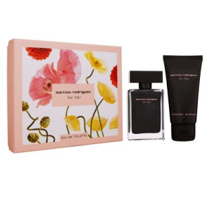 Narciso Rodriguez For Her 50 ml Eau de Toilette EDT & 50 ml Bodylotion