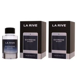 La Rive Extreme Story 2 x 75 ml Eau de Toilette EDT Herrenduft