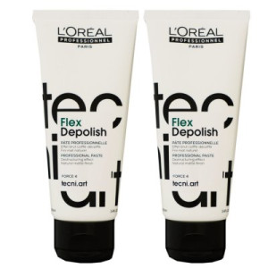 Loreal Flex Depolish Tecni. ART 2 x 100 ml Stylingpaste starker halt