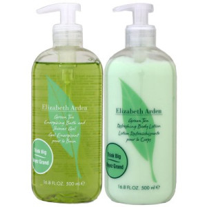 Elizabeth Arden Green Tea 500 ml Duschgel Shower Gel & 500 ml Body Lotion