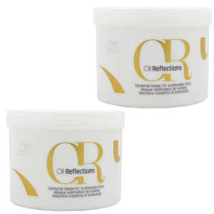 Wella Oil Reflections 2 x 500 ml Maske für Glanz
