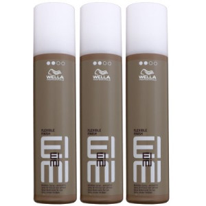 Wella Eimi Flexible Finish 3 x 250 ml aerosolfreies Haarspray