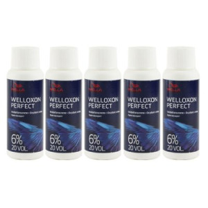 Wella Welloxon 5 x 60 ml Perfect 6% Entwickler