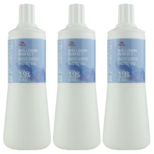 Wella Welloxon Perfect 1+2 Pastel 1,9 % 3 x 1000 ml Entwickler