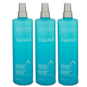 Revlon Equave Hydro Instant Detangling Conditioner 3 x 500 ml 2 Phasen Sprüh Conditioner
