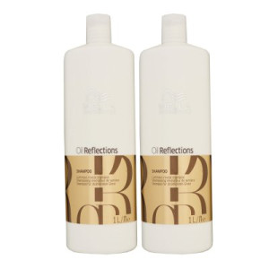 Wella Oil Reflections 2 x 1000 ml Shampoo Feuchtigkeitsshampoo