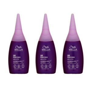 Wella Pro+ Perform C 3 x 75 ml Welllotion für coloriertes Haar