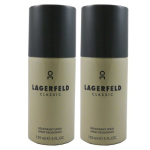 Karl Lagerfeld Classic 2 x 150 ml Deodorant Deospray Deodorant Spray