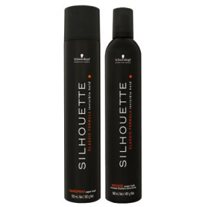Schwarzkopf Silhouette Classic Formula 500 ml Mousse & 500 ml Haarspray