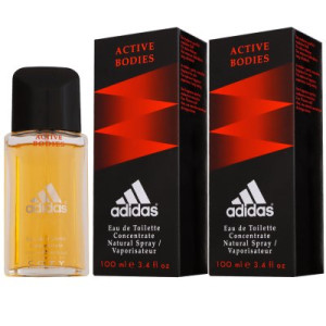 Adidas Active Bodies Concentrate 2 x 100 ml Eau de Toilette EDT Herrenduft
