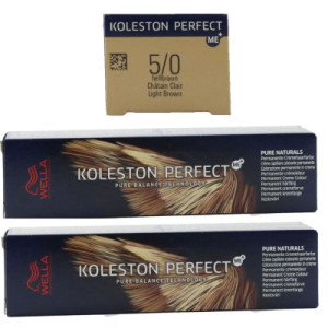 Wella Koleston 2 x 60 ml 5/0 hellbraun