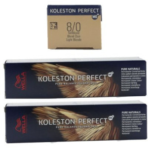 Wella Koleston 2 x 60 ml 8/0 hellblond