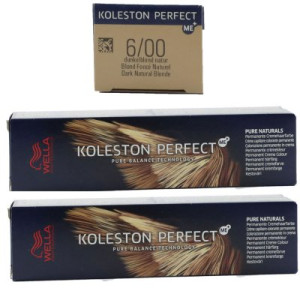 Wella Koleston 2 x 60 ml 6/00 dunkelblond natur
