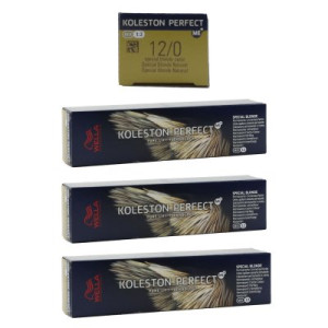 Wella Koleston 3 x 60 ml 12/0 spezialblond natur